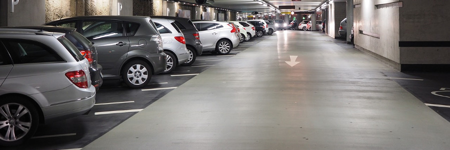 cars in a car park following parking tips