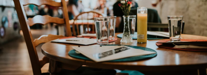 restaurant table