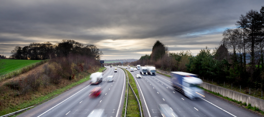 M4 to Cardiff motorway